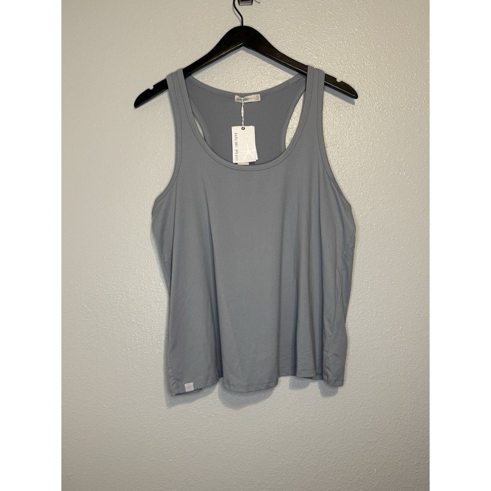 Barefoot Dreams Malibu Collection Butter Chic Tank Womens XL Moonbeam New